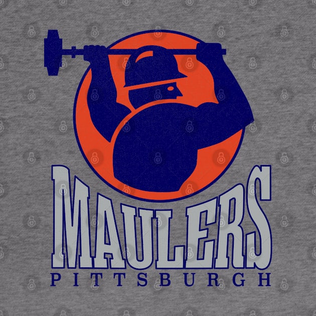 Defunct Pittsburgh Maulers USFL Football 1984 by LocalZonly